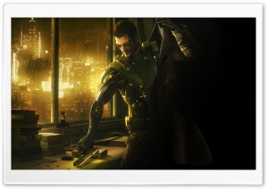 Deus Ex Human Revolution Video Game HD Wide Wallpaper for Widescreen