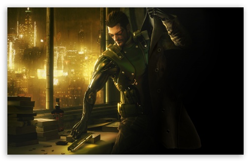 Deus Ex Human Revolution Video Game wallpaper for Wide 16:10 Widescreen WHXGA WQXGA WUXGA WXGA ;