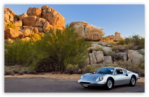 Dino 246GT Wallpaper - 2008 Concorso Arizona HD wallpaper for Wide 16:10 Widescreen WHXGA WQXGA WUXGA WXGA ;