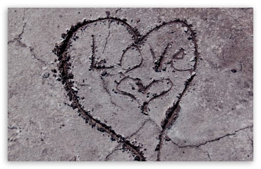 Double Love Hearts HD wallpaper for Wide 16:10 Widescreen WHXGA WQXGA WUXGA WXGA ;