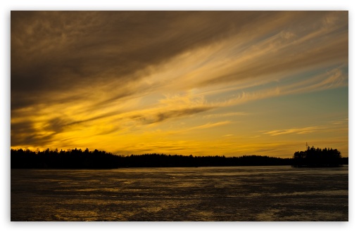 Dramatic Sky, Littoinen, Kaarina, Finland wallpaper for Wide 16:10 Widescreen WHXGA WQXGA WUXGA WXGA ;