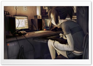 Drawing wallpaper