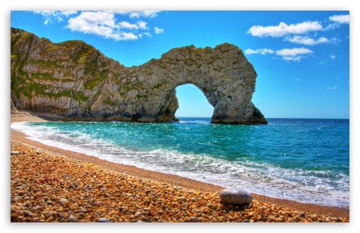 Durdle Door Beach HD wallpaper for Wide 16:10 Widescreen WHXGA WQXGA WUXGA WXGA ;