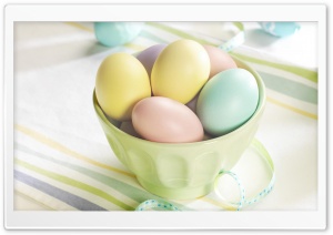 Easter Eggs HD Wide Wallpaper for Widescreen