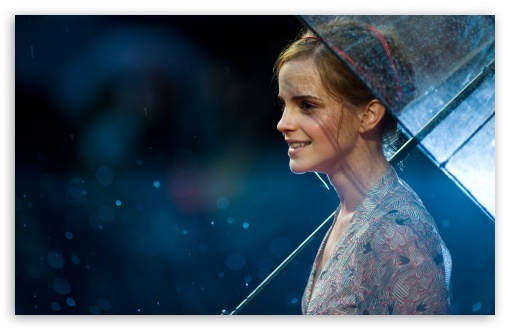 Emma Watson In the Rain HD wallpaper for Wide 16:10 Widescreen WHXGA WQXGA WUXGA WXGA ;