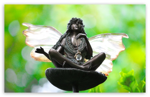 Fairy Statue wallpaper for Wide 16:10 Widescreen WHXGA WQXGA WUXGA WXGA ;