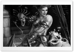 Fantasy Girl 21 HD Wide Wallpaper for Widescreen