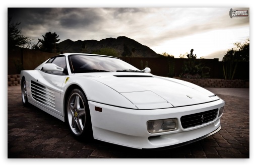 Ferrari 512 TR HD wallpaper for Wide 16:10 Widescreen WHXGA WQXGA WUXGA WXGA ;