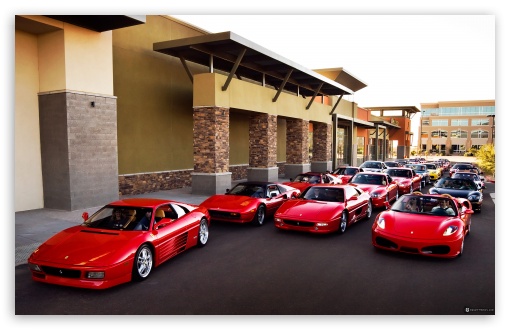 Ferrari Group HD wallpaper for Wide 16:10 Widescreen WHXGA WQXGA WUXGA WXGA ;