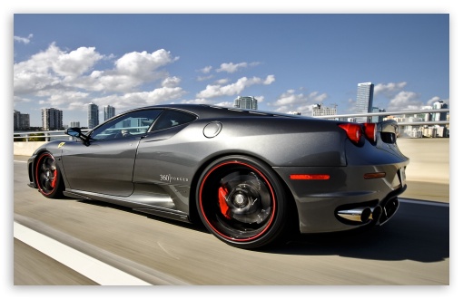 Ferrari Sport Car 2 HD wallpaper for Standard 4:3 Fullscreen UXGA XGA SVGA ; Mobile VGA iPad - VGA QVGA Smartphone ( PocketPC GPS iPod Zune BlackBerry HTC Samsung LG Nokia Eten Asus ) ;