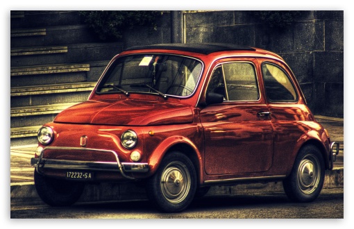 Fiat 500 Vintage HDR wallpaper for Wide 16:10 5:3 Widescreen WHXGA WQXGA WUXGA WXGA WGA ; HD 16:9 High Definition WQHD QWXGA 1080p 900p 720p QHD nHD ; Other 3:2 DVGA HVGA HQVGA devices ( Apple PowerBook G4 iPhone 4 3G 3GS iPod Touch ) ; Mobile WVGA iPhone PSP - WVGA WQVGA Smartphone ( HTC Samsung Sony Ericsson LG Vertu MIO ) HVGA Smartphone ( Apple iPhone iPod BlackBerry HTC Samsung Nokia ) Sony PSP Zune HD Zen ;