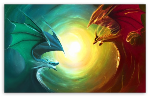 Fire Dragon vs Water Dragon