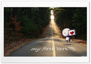 First love HD Wide Wallpaper for Widescreen