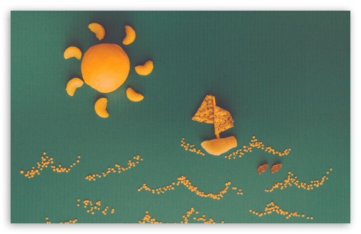 Food Art Landscape wallpaper for Wide 16:10 Widescreen WHXGA WQXGA WUXGA WXGA ;