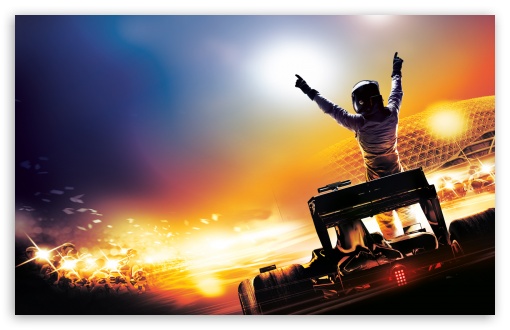Formula 1 Video Game wallpaper for HD 16:9 High Definition WQHD QWXGA 1080p 900p 720p QHD nHD ;