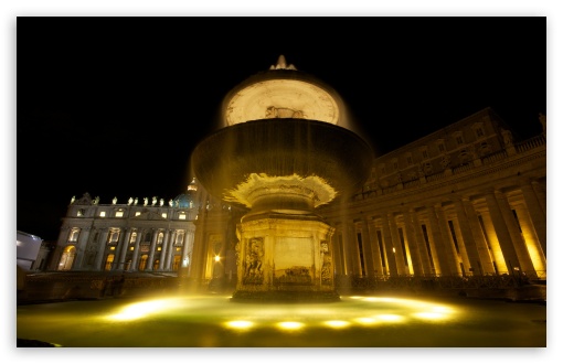 Fountain, Rome, Italy wallpaper for Wide 16:10 Widescreen WHXGA WQXGA WUXGA WXGA ;