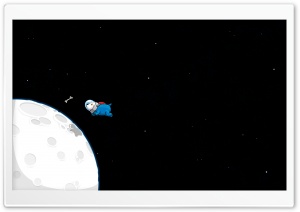 Funny Spacedog HD Wide Wallpaper for Widescreen