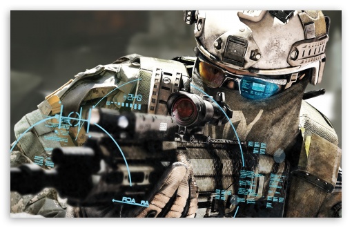 Ghost Recon Future Soldier wallpaper for HD 16:9 High Definition WQHD QWXGA 1080p 900p 720p QHD nHD ;