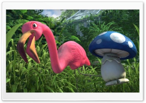 Gnomeo & Juliet - Featherstone And Shroom HD Wide Wallpaper for Widescreen