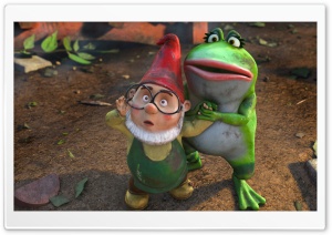 Gnomeo & Juliet, Paris And Nanette HD Wide Wallpaper for Widescreen