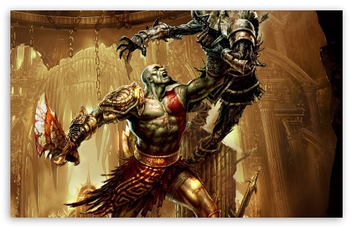 God Of War 3, Game HD wallpaper for Standard 4:3 5:4 Fullscreen UXGA XGA SVGA QSXGA SXGA ; Wide 16:10 5:3 Widescreen WHXGA WQXGA WUXGA WXGA WGA ; Other 3:2 DVGA HVGA HQVGA devices ( Apple PowerBook G4 iPhone 4 3G 3GS iPod Touch ) ; Mobile VGA WVGA iPhone iPad Phone - VGA QVGA Smartphone ( PocketPC GPS iPod Zune BlackBerry HTC Samsung LG Nokia Eten Asus ) WVGA WQVGA Smartphone ( HTC Samsung Sony Ericsson LG Vertu MIO ) HVGA Smartphone ( Apple iPhone iPod BlackBerry HTC Samsung Nokia ) ;