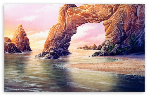 Golden Arch By Ken Shotwell wallpaper for Other 3:2 DVGA HVGA HQVGA devices ( Apple PowerBook G4 iPhone 4 3G 3GS iPod Touch ) ; Mobile iPhone - HVGA Smartphone ( Apple iPhone iPod BlackBerry HTC Samsung Nokia ) ;