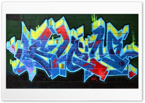 Graffiti On Wall HD Wide Wallpaper for Widescreen