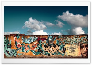 Graffiti Wall Art HD Wide Wallpaper for Widescreen