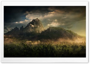 Great Mountain Landscape HD Wide Wallpaper for Widescreen