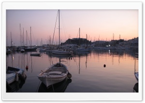 Greece Port wallpaper
