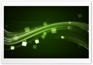 Green Wave HD Wide Wallpaper for Widescreen