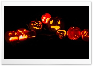 Halloween Gang HD Wide Wallpaper for Widescreen