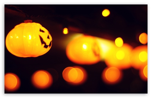 Halloween Lights wallpaper for HD 16:9 High Definition WQHD QWXGA 1080p 900p 720p QHD nHD ;
