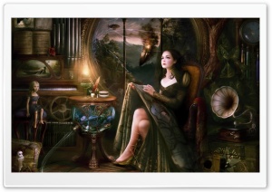 Hand Sewing HD Wide Wallpaper for Widescreen