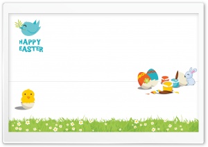 Happy Easter HD Wide Wallpaper for Widescreen