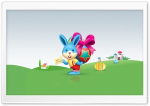 Happy Easter HD Wide Wallpaper for Widescreen