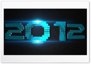 Happy New Year 2012 HD Wide Wallpaper for Widescreen