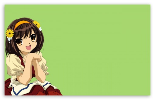 Haruhi Suzumiya I wallpaper for Wide 16:10 Widescreen WHXGA WQXGA WUXGA WXGA ;