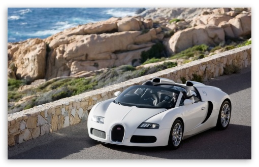 HDTV Bugatti Veyron Cabrio HD wallpaper for HD 16:9 High Definition WQHD QWXGA 1080p 900p 720p QHD nHD ; Mobile PSP - Sony PSP Zune HD Zen ;