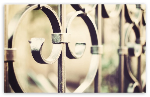 Heart Fence wallpaper for Wide 16:10 Widescreen WHXGA WQXGA WUXGA WXGA ;