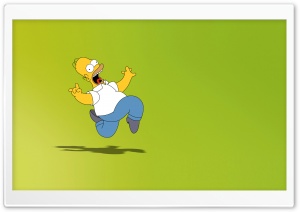 Homie Simpson HD Wide Wallpaper for Widescreen