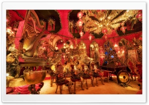 House On The Rock, The Red Room HD Wide Wallpaper for Widescreen