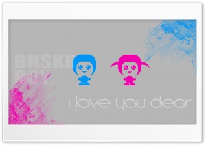 I LOVE YOU HD Wide Wallpaper for Widescreen