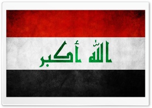Iraq Flag HD Wide Wallpaper for Widescreen