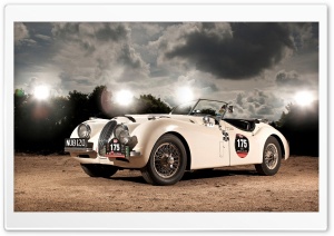 Jaguar XK120 Roadster HD Wide Wallpaper for Widescreen
