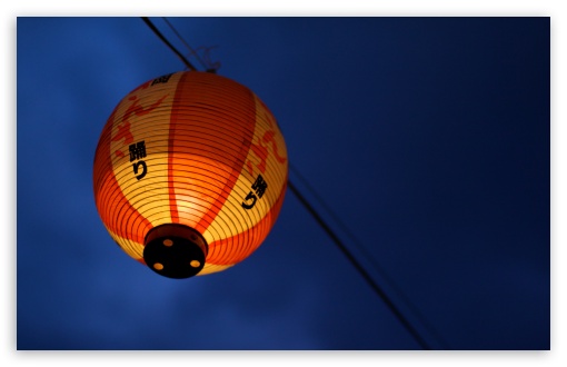 Japanese Lantern HD wallpaper for Wide 16:10 Widescreen WHXGA WQXGA WUXGA WXGA ;