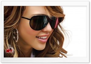 Jessica Alba HD Wide Wallpaper for Widescreen
