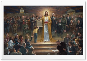 Jesus Returns To Earth HD Wide Wallpaper for Widescreen