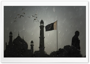 King's Masjid Lahore Pakistan HD Wide Wallpaper for Widescreen