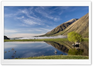 Lake Coleridge, New Zealand HD Wide Wallpaper for Widescreen